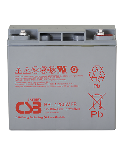 CSB HRL 12280W FR. Аккумулятор герметичный свинцово-кислотный. CSB в Евпатории