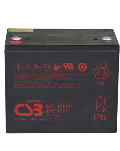CSB GPL 12800. Аккумулятор герметичный свинцово-кислотный. CSB в Евпатории