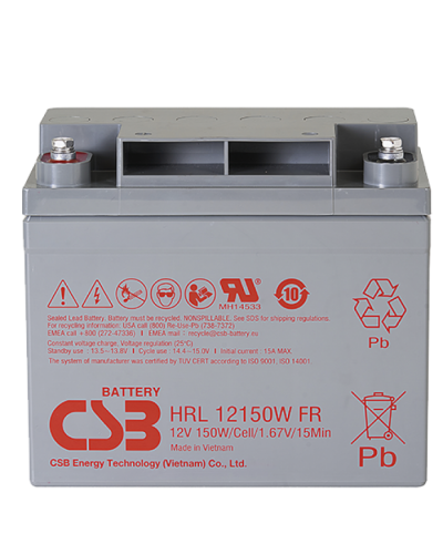 CSB HRL 12150W FR. Аккумулятор герметичный свинцово-кислотный. CSB в Евпатории