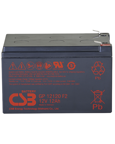 CSB GP 12120. Аккумулятор герметичный свинцово-кислотный. CSB в Евпатории