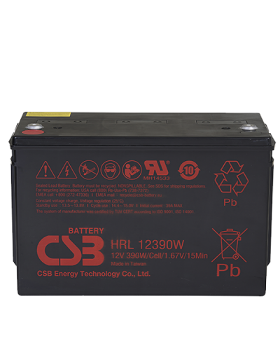 CSB HRL 12390W FR. Аккумулятор герметичный свинцово-кислотный. CSB в Евпатории