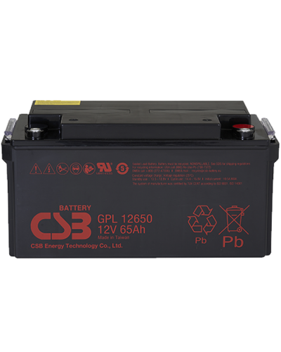 CSB GPL 12650. Аккумулятор герметичный свинцово-кислотный. CSB в Евпатории