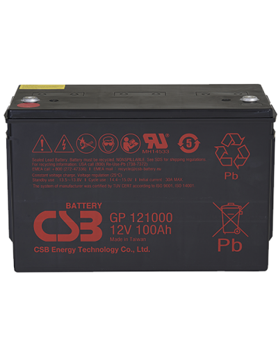 CSB GP 121000. Аккумулятор герметичный свинцово-кислотный. CSB в Евпатории