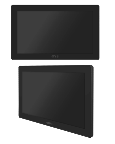 CTV-IM1030W Cloud 10 B (чёрный). Монитор домофона цветной. CTV в Евпатории