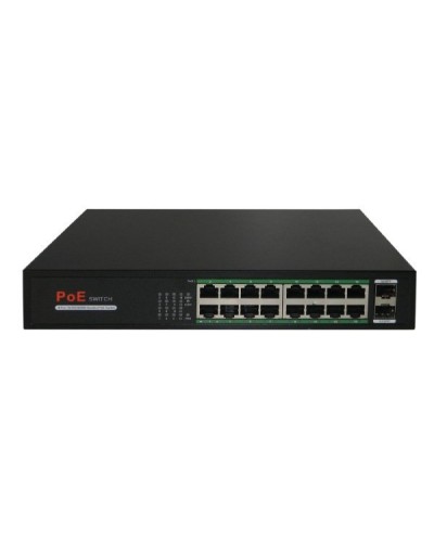 CO-SWP16GFv2. Коммутатор 16-портовый  Gigabit Ethernet с PoE. ComOnyx в Евпатории