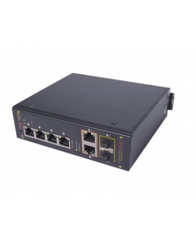 CO-PF-4P2F-P505M. Коммутатор 4-портовый Gigabit Ethernet с PoE. ComOnyx в Евпатории