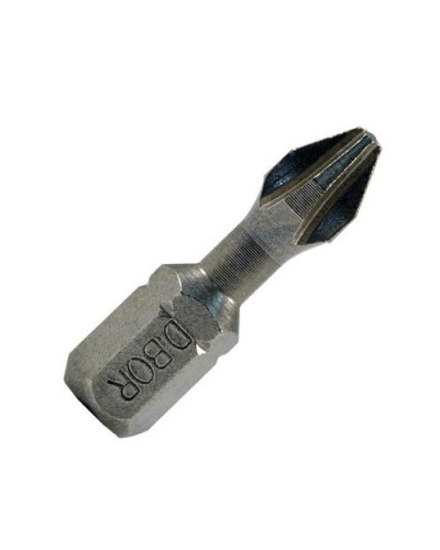Биты Ph1x25 мм, Torsion, C 6,3 (10шт) (D-T-PH01-025-010). Биты фрезерованные. D.BOR в Евпатории