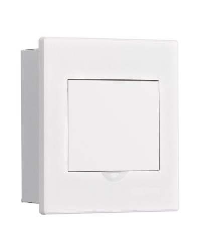 Корпус ЩРВ-М 4 модуля IP41 встраиваемый белая дверь (31100DEK). Корпус пластиковый. DEKraft в Евпатории