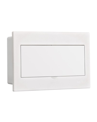 Корпус ЩРВ-П 13 модулей IP41 встраиваемый белая дверь (31083DEK). Корпус пластиковый. DEKraft в Евпатории