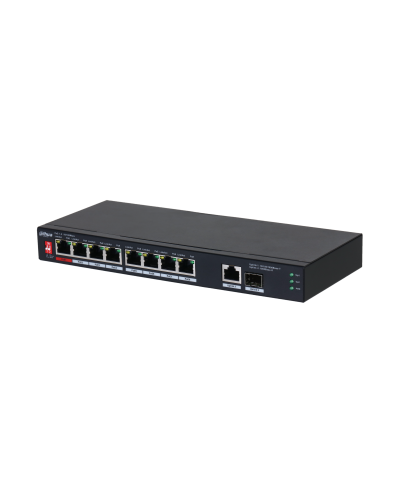 DH-PFS3110-8ET1GT1GF-96. Сетевой PoE коммутатор . Dahua в Евпатории