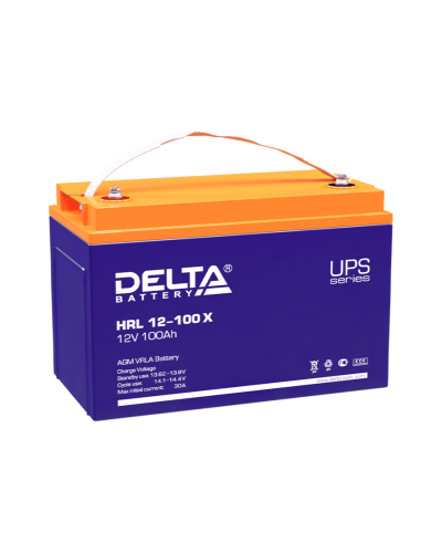 Delta HRL 12-100 X. Аккумулятор герметичный свинцово-кислотный. Delta в Евпатории
