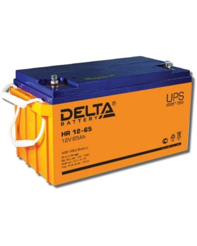 Delta HR 12-65. Аккумулятор герметичный свинцово-кислотный. Delta в Евпатории