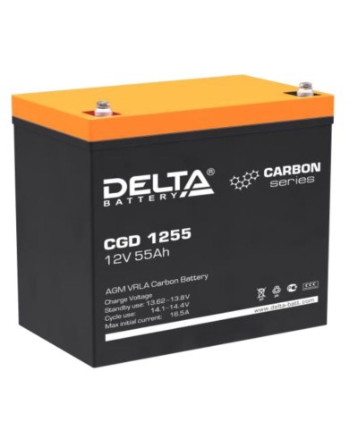 Delta CGD 1255. Аккумулятор герметичный свинцово-кислотный. Delta в Евпатории