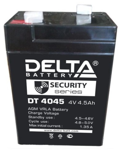 Delta DT 4045 (47мм). Аккумулятор герметичный свинцово-кислотный. Delta в Евпатории
