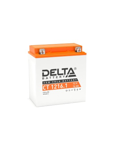 Delta CT 1216.1. Аккумулятор герметичный свинцово-кислотный стартерный. Delta в Евпатории