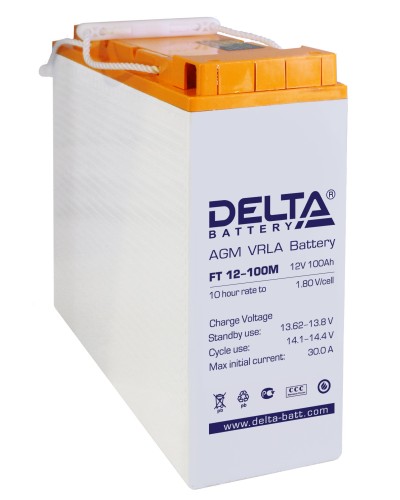 Delta FT 12-100 M. Аккумулятор герметичный свинцово-кислотный. Delta в Евпатории