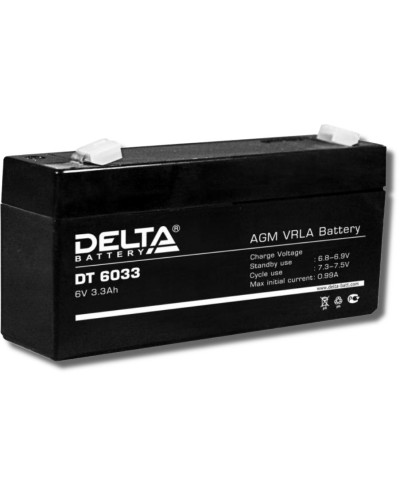 Delta DT 6033. Аккумулятор герметичный свинцово-кислотный. Delta в Евпатории