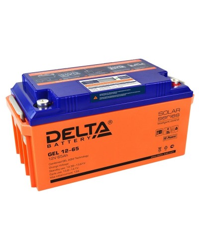 Delta GEL 12-65. Аккумулятор герметичный свинцово-кислотный. Delta в Евпатории