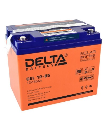 Delta GEL 12-85. Аккумулятор герметичный свинцово-кислотный. Delta в Евпатории