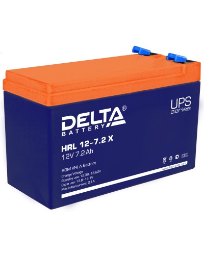 Delta HRL 12-7.2 X. Аккумулятор герметичный свинцово-кислотный. Delta в Евпатории
