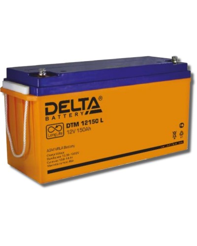 Delta DTM 12150 L. Аккумулятор герметичный свинцово-кислотный. Delta в Евпатории