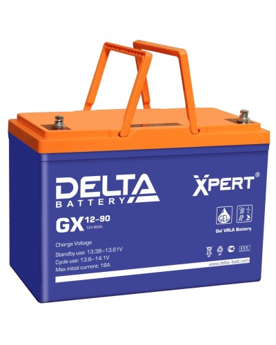 Delta GX 12-90. Аккумулятор герметичный свинцово-кислотный. Delta в Евпатории