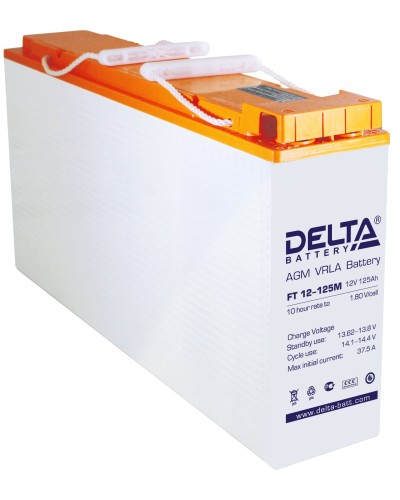 Delta FT 12-125 M. Аккумулятор герметичный свинцово-кислотный. Delta в Евпатории