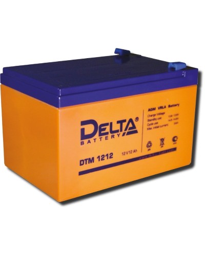 Delta DTM 1212. Аккумулятор герметичный свинцово-кислотный. Delta в Евпатории