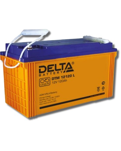 Delta DTM 12120 L. Аккумулятор герметичный свинцово-кислотный. Delta в Евпатории
