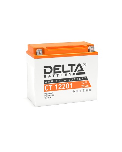 Delta CT 1220.1. Аккумулятор герметичный свинцово-кислотный стартерный. Delta в Евпатории
