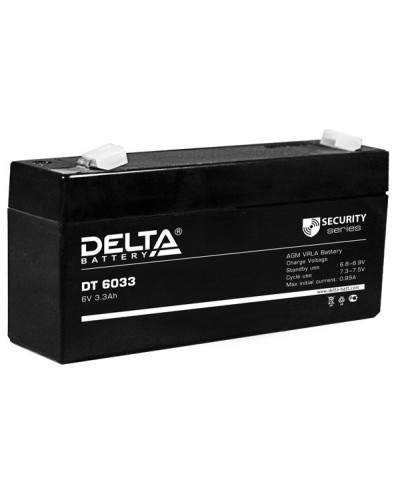 Delta DT 6033 (125мм). Аккумулятор герметичный свинцово-кислотный. Delta в Евпатории