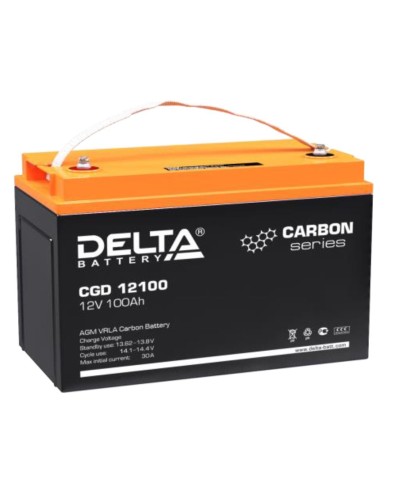 Delta CGD 12100. Аккумулятор герметичный свинцово-кислотный. Delta в Евпатории