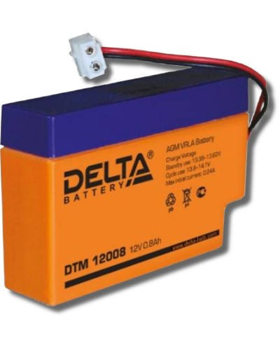 Delta DTM 12008. Аккумулятор герметичный свинцово-кислотный. Delta в Евпатории