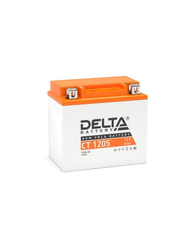 Delta CT 1205. Аккумулятор герметичный свинцово-кислотный стартерный. Delta в Евпатории