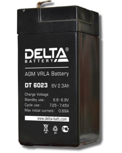 Delta DT 6023. Аккумулятор герметичный свинцово-кислотный. Delta в Евпатории