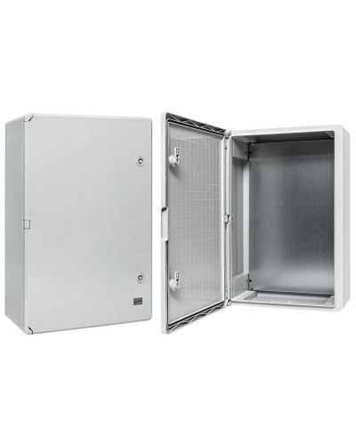 Бокс пластиковый с монтажной платой 600х400х200 IP65 PROxima (PB65MP008). Бокс пластиковый антивандальный. EKF в Евпатории