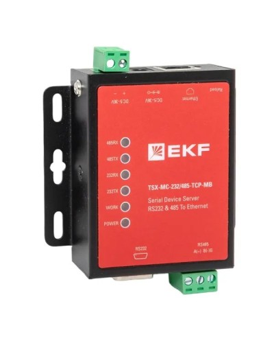 TSX-MC-232/485-TCP-MB. Преобразователь RS-232/485 в Ethernet. EKF в Евпатории