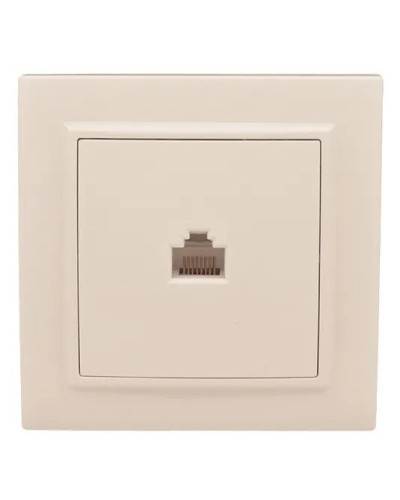 Минск Розетка RJ-45 1-мест. СП (ERK01-035-20). Розетка RJ-45 1-мест. СП. EKF в Евпатории