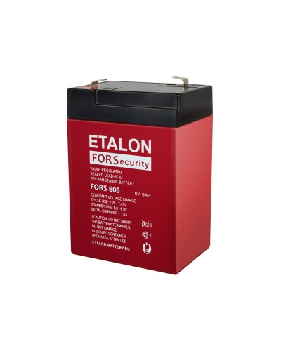 ETALON FORS 606. Аккумулятор герметичный свинцово-кислотный. ETALON в Евпатории