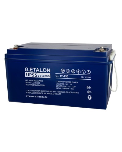 G.ETALON GL 12-150. Аккумулятор герметичный свинцово-кислотный. ETALON в Евпатории