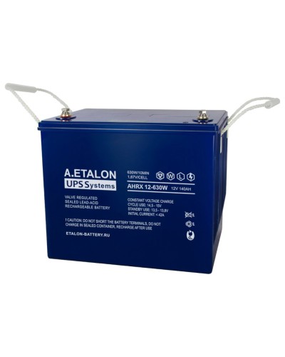 A.ETALON AHRX 12-630W (140). Аккумулятор герметичный свинцово-кислотный. ETALON в Евпатории