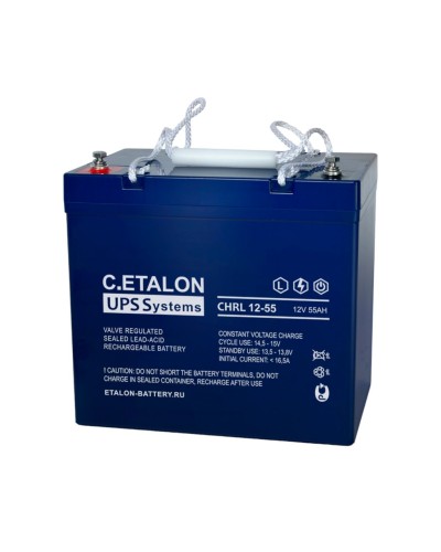 C.ETALON CHRL 12-55. Аккумулятор герметичный свинцово-кислотный. ETALON в Евпатории