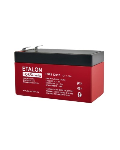 ETALON FORS 12012. Аккумулятор герметичный свинцово-кислотный. ETALON в Евпатории