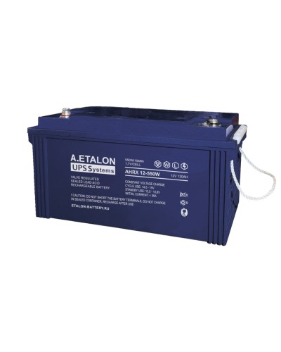 A.ETALON AHRX 12-550W (120). Аккумулятор герметичный свинцово-кислотный. ETALON в Евпатории