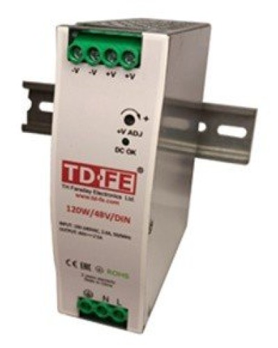 120W/48V/DIN. Блок питания. FARADAY в Евпатории