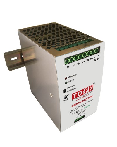 480W/48V/DIN. Блок питания. FARADAY в Евпатории