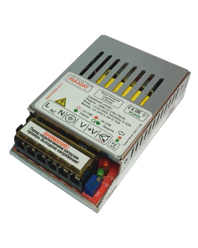 18W/12-24V/78AL. Импульсный блок питания. FARADAY в Евпатории