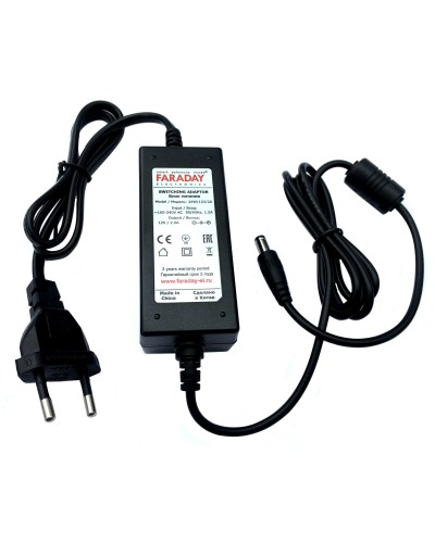 24W/12V/2A. Импульсный блок питания в пластиковом корпусе. FARADAY в Евпатории