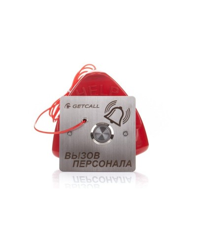 GC-0423B1. Проводная влагозащищенная кнопка вызова со шнуром. GETCALL в Евпатории