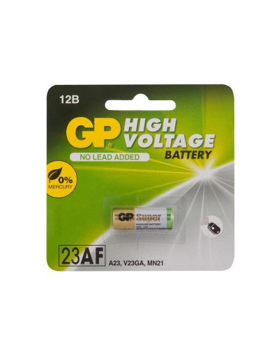 GP 23AF (GP 23AFRA-2F1), БЛИСТЕР. Высоковольтная батарейка 12В. GP Batteries в Евпатории